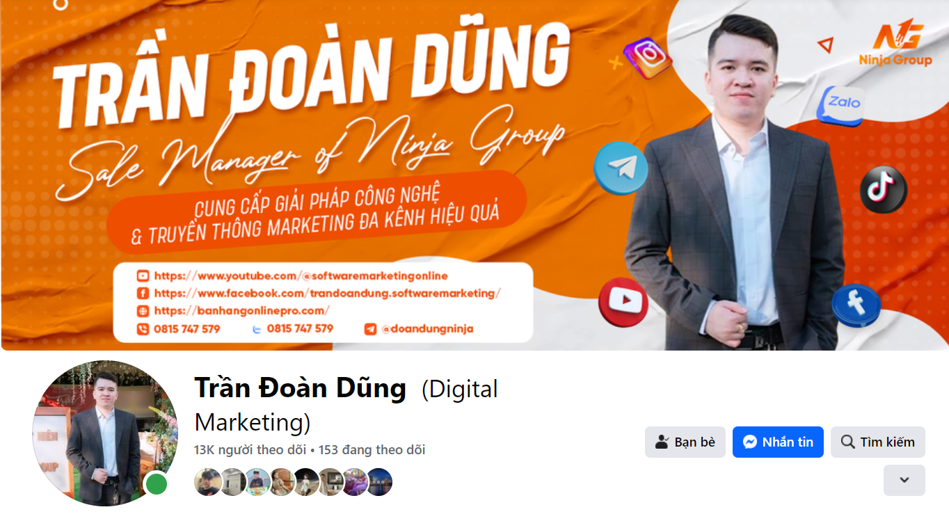 Ảnh bìa và ảnh đại diện facebook